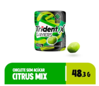 imagem de CHICLE TRIDENT 48,3G GAMER CITRUS