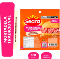 imagem de MORTADELA FATIADA  SEARA 180G