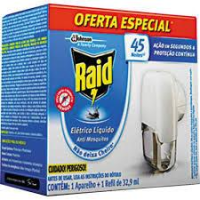 imagem de INSET ELETRICO LIQ RAID 45 NOITES APAR+REFIL