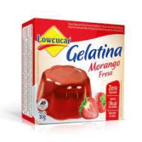 imagem de PO GELATINA LOWCUCAR ZERO MORANGO 10G