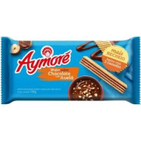 imagem de BISC AYMORE WAFER CHOCOLATE C  AVELA 105G