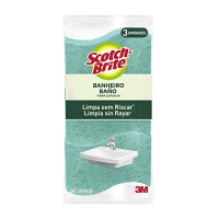 imagem de ESPONJA SCOTCH BRITE BANHEIRO NAO RISCA 3UN