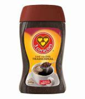 imagem de CAFE TRES CORACOES SOLUVEL 200G TRAD