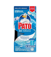 imagem de PASTILHA PATO GEL AD 6 DISCOS REFIL MARINE
