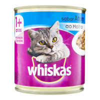 imagem de RACAO GATO WHISKAS ATUM LATA 290G